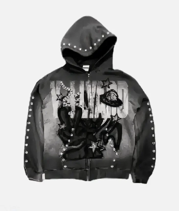 Yellyard Hoodie Black 2