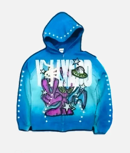 Yellyard Hoodie Blue 2