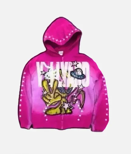 Yellyard Hoodie Pink 2