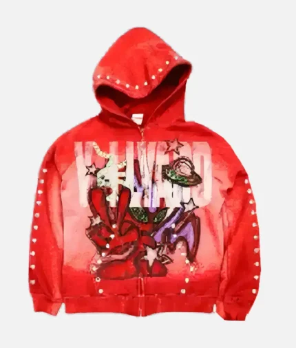 Yellyard Hoodie Red 2