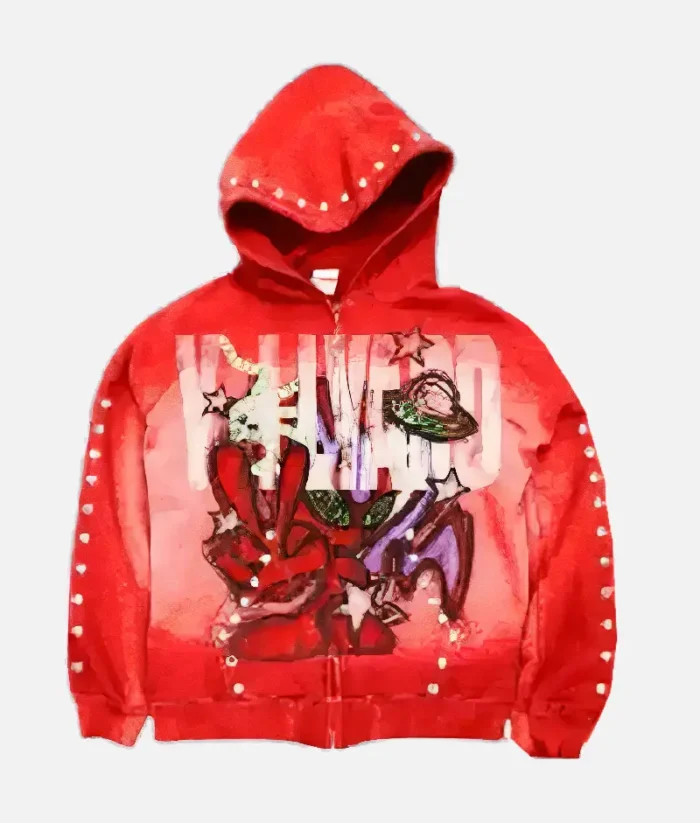 Yellyard Hoodie Red 2