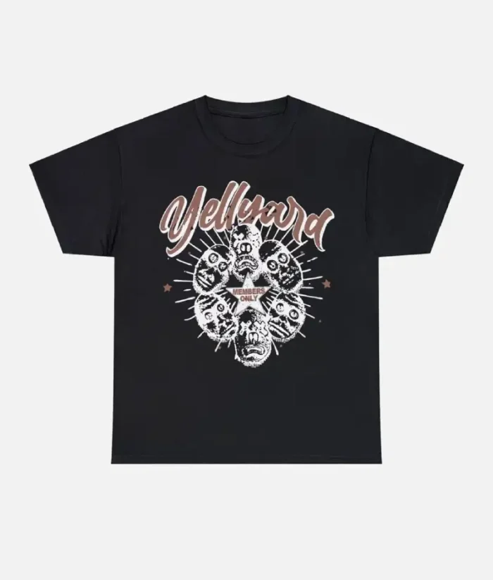 Yellyard Members Only T Shirt Black 2