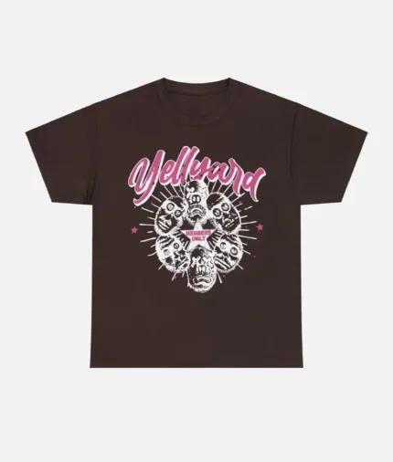 Yellyard Members Only T Shirt Brown 2