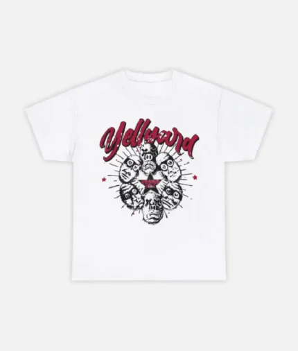 Yellyard Members T Shirt Red White 2