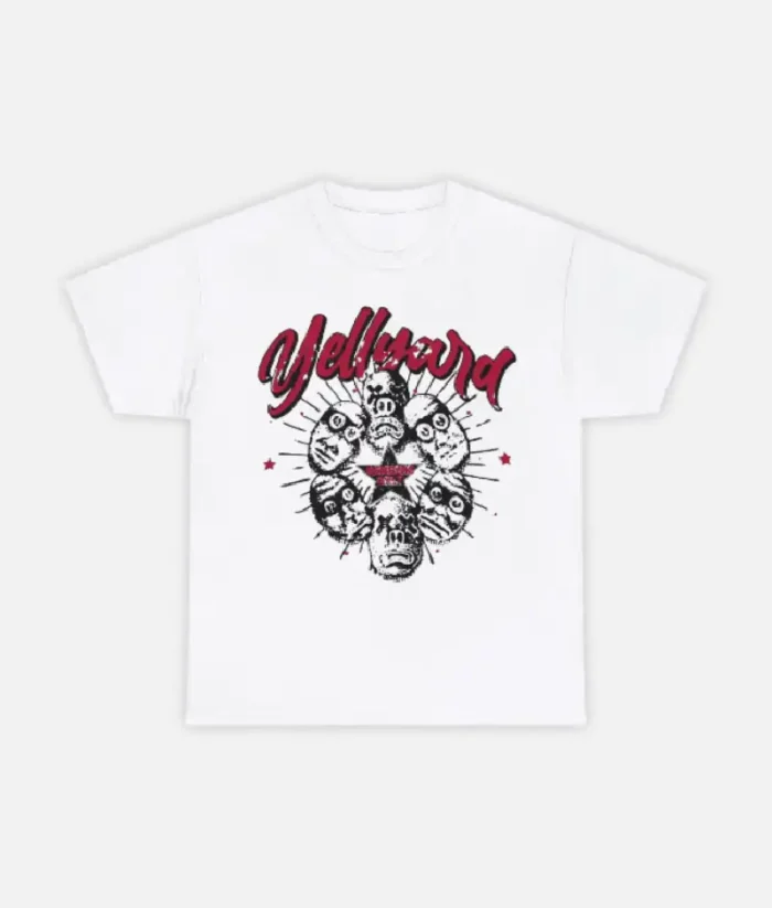 Yellyard Members T Shirt Red White 2